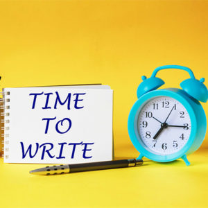 time to write