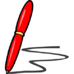 red pen